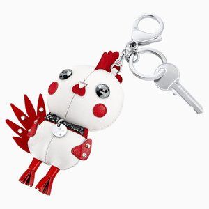 Pascal punk rooster keychain / bag accessory